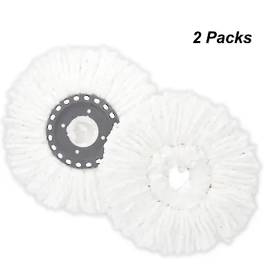 NWT 2 Pack Spin Mop Replacement Head • $10.99