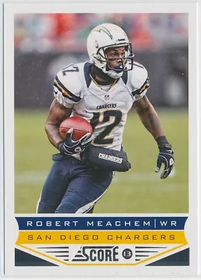 2013 Panini Score Football Robert Meachem #181 San Diego Chargers • $1.49