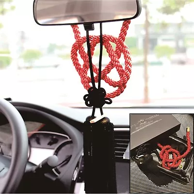 VIP Charm Junction Produce JDM Fusa Black Kiku JP Knot Red Kin Tsuna Rope • $28.88