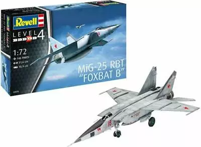 Revell-Germany 1/72 MiG25 RBT Foxbat B Fighter - #03878 • $59.99