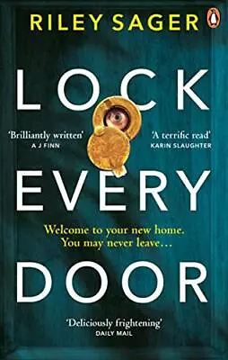 Lock Every Door By Sager Riley Book The Fast Free Shipping • $10.95