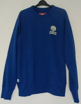 £39.95 • Buy FRANKLIN & MARSHALL Men's  Royal Blue 100% Cotton Stamp Branding Sweatshirt XL