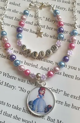£4.99 • Buy Princess Sofia Gift Sets Personalised Jewellery For Children!