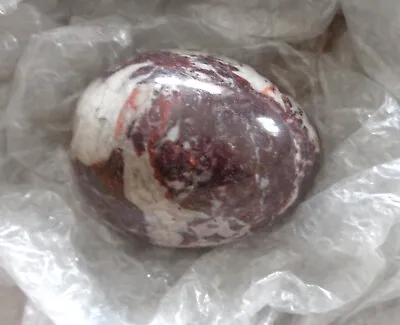 Red Marble Egg Approximately 7.5 (3 ) X 5cm (2 ) In Size • £4.95