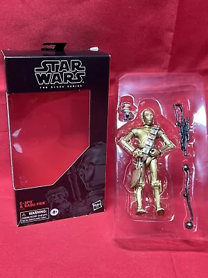 Star Wars The Black Series 6 Inch Action Figure Exclusive - C-3PO & Babu Frik • $4.99