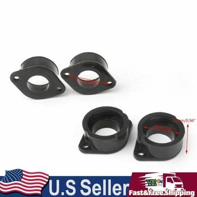 $19.99 • Buy Intake Manifold Carb Boots Set Fit For Kawasaki KZ650/KZ700/KZ750/ZN700/ZX750  N
