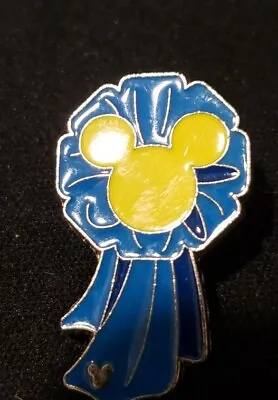 Disney Pin 70889 WDW Hidden Mickey Pin Series III FUN ICONS Mickey Blue Ribbon • $14.99