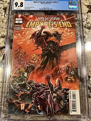 Web Of Venom Empyre's End #1 CGC 9.8 🔥1st First Print Cover Edition🔥 • $1.25