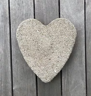 Vintage Cement Heart Concrete 9  Garden Outdoor • $25