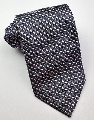 Barton Moda Mens Classic Neck Tie Made In Italy 100% Silk Tie Tac Blue • $10.44