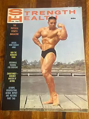 STRENGTH & HEALTH Bodybuilding Muscle Magazine BILL PEARL 2-65 • $14.99