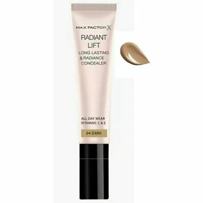 Max Factor Radiant Lift Hydrating And Brightening Concealer 04 Dark Pack Of 2 • £4.50