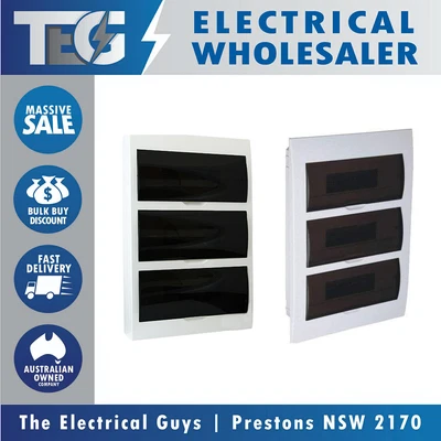 $110.90 • Buy NLS 36 Way Pole Distribution Board Switchboard Enclosure Surface Recessed Flush