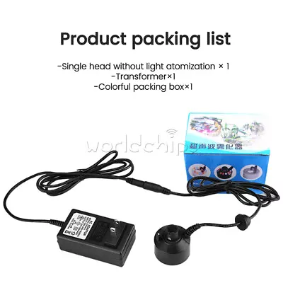 DC 24V Ultrasonic Mist Maker Fogger Water Fountain Pond Atomizer Air Humidifier • $13.79