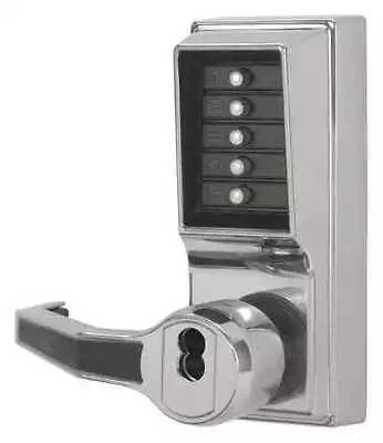 Kaba Simplex Lr1021b-026-41 Push Button LocksetRightBright Chrome • $682.99