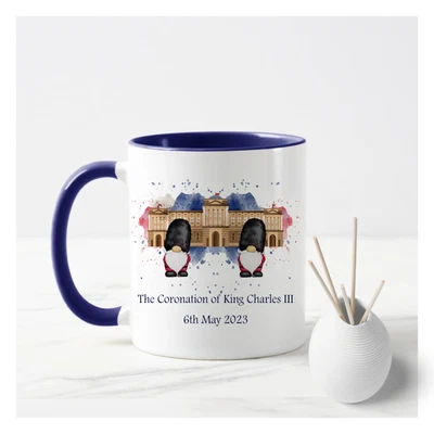 £7.49 • Buy King Charles III Coronation Mug | London Guard Gonk | Coronation Memorabilia