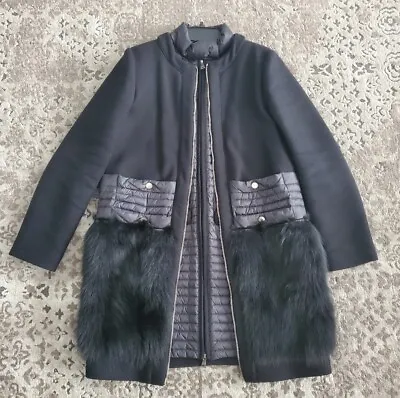 Moncler Moka Black Long Down Puffer Jacket | Excellent Condition • $600