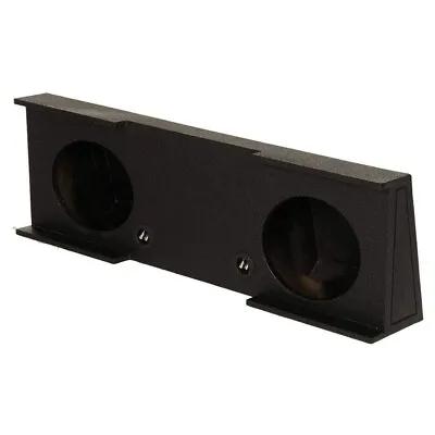 Qpower Qbomb Dual 12  Sub Woofer Enclosure Box For 2007-2013 Gmc Chevy Crew Cab • $137.14