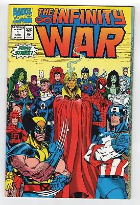 1992 Marvel The Infinity War #1 1st Appearnce Of Doppelganger Thanos Warlock • $17.99