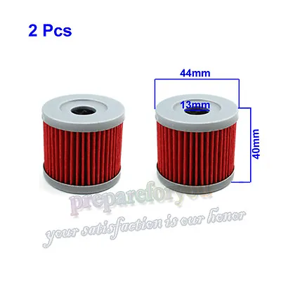 2 Pcs Oil Filter Lifan Zongshen Loncin CB250 150cc 200cc 250cc Pit Dirt Bike ATV • $9.95