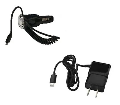 2 AMP Car Charger + Wall Travel Home Charger For Vodafone Smart N8 VFD610  • $14.98