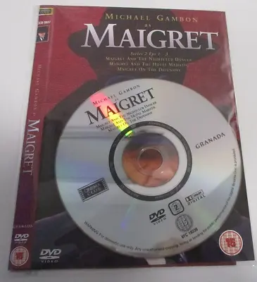 Maigret - Series 2 ‘Episodes 1-3 DVD  1993 / Starring Michael Gambon • £5