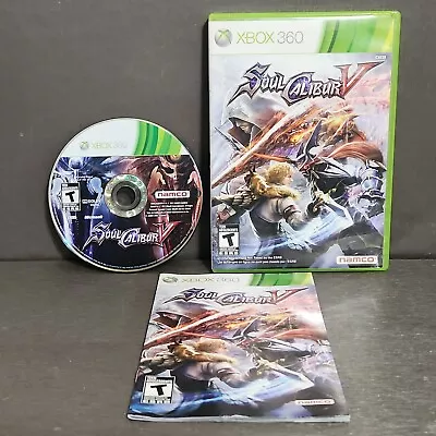 Soul Calibur 5 Xbox 360 CIB Free Shipping Same Day • $17.88