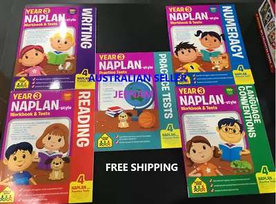 Naplan Book Sets For Year 3 + Free Shipping • $60