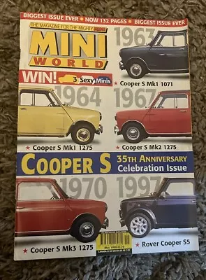 Mini World Magazine May 1998 John Cooper Garages S 35th Anniversary Issue • £4.99