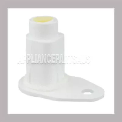 1445804 Westinghouse White Fridge Door Hinge Bottom Thimble WSE Series - 430 • $24.88