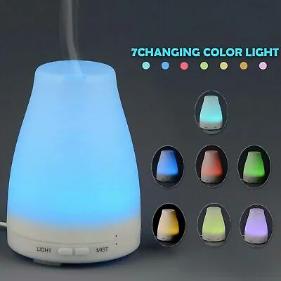 $14.95 • Buy Essential Oil Aroma Diffuse Aromatherapy LED Ultrasonic Humidifier Air Purifier