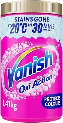 Vanish Oxi Action Laundry Booster 1.5kg Stain Remover Powder • £10.90