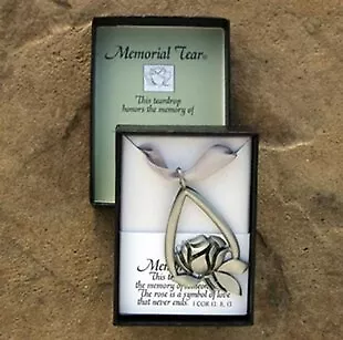 Memorial Tear Pewter Ornament • $17.99