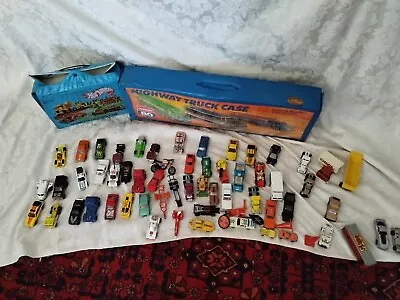 Lot (48) Hot Wheels Corgi    1970's And 80's. Carrying Cases  • $19.99