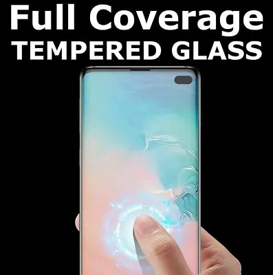 $2.69 • Buy Tempered Glass Screen Protector For Samsung Galaxy S10 Plus 5G E S9 S8 S7 Edge