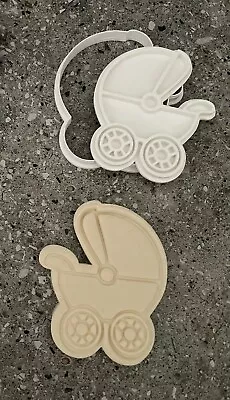 Baby Pram Cookie Cutter And Stamp • $11