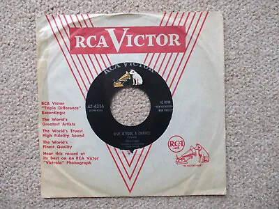 £12.50 • Buy Alma Cogan. Got'n Idea / Give A Fool A Chance. USA RCA 7  45rpm. 1950s. Ex.