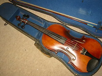 Old Viola Needs Service & Cleaning Nicely Flamed Back And Side! • $286.50