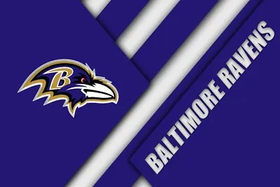 Baltimore Ravens NFL Team Football Home Decor Art Print Poster LARGE 36 X24  • $25.99