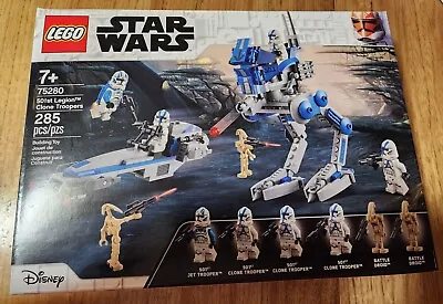 LEGO 75280 Star Wars 501st Legion Clone Troopers - BRAND NEW SEALED - Free Post • $79.99