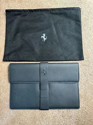 Ferrari  Leather Document Portfolio Pouch - Free Shipping • $125