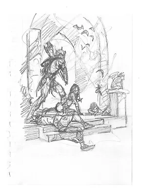 Mike Hoffman Original Pencil Art Comic Book Artist Personal Notebook 2013 B-m64 • $59.49