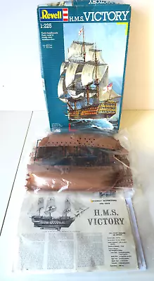 Revell H.M.S. Victory Sailing Ship - 1:225 Scale Model Kit 05408 Open Box • $22.50