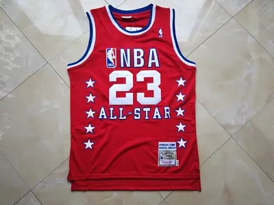Men's Chicago 23# Michael Jordan  All Star Basketball Jersey All Stitched !!! • $39.99