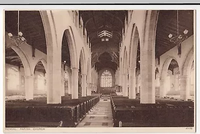 Cumbria; Kendal Parish Church RP PPC By Photochrom Unposted C 1930's • £5