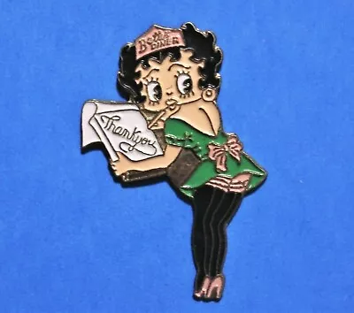 £4.91 • Buy Betty Boop - Waitress - Diner - Vintage Lapel Pin - Hat Pin - Pinback
