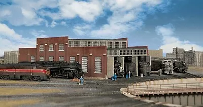 Walthers-Modern Roundhouse 3 Add-On Stalls -- Kit - N Scale • $54.23