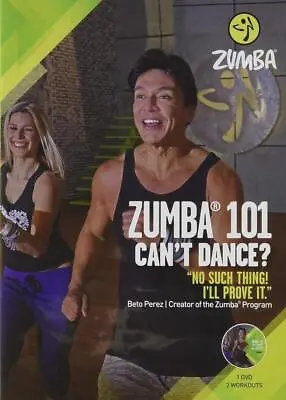 ZUMBA 101 Dance Fitness For Beginners Workout Beginner Dance Workout DVD (2012) • £19.90