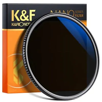 K&F Concept 49/52/55/58/62/67/72/77/82mm Fader ND32+ CPL Polarizer Filter 2 In 1 • $59.16