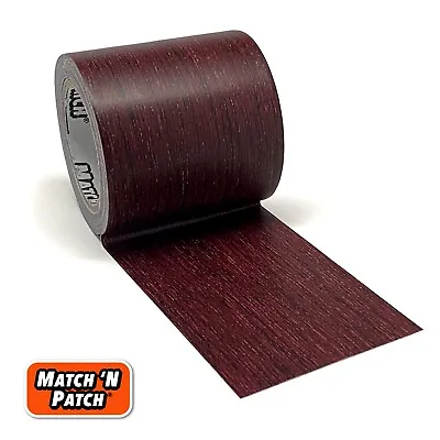 Match 'N Patch Realistic Wood Grain Repair Tape Dark Cherry • $15